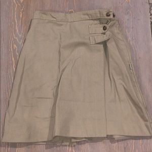 Khaki Dennis uniform skort 🌶5 for 40$🌶